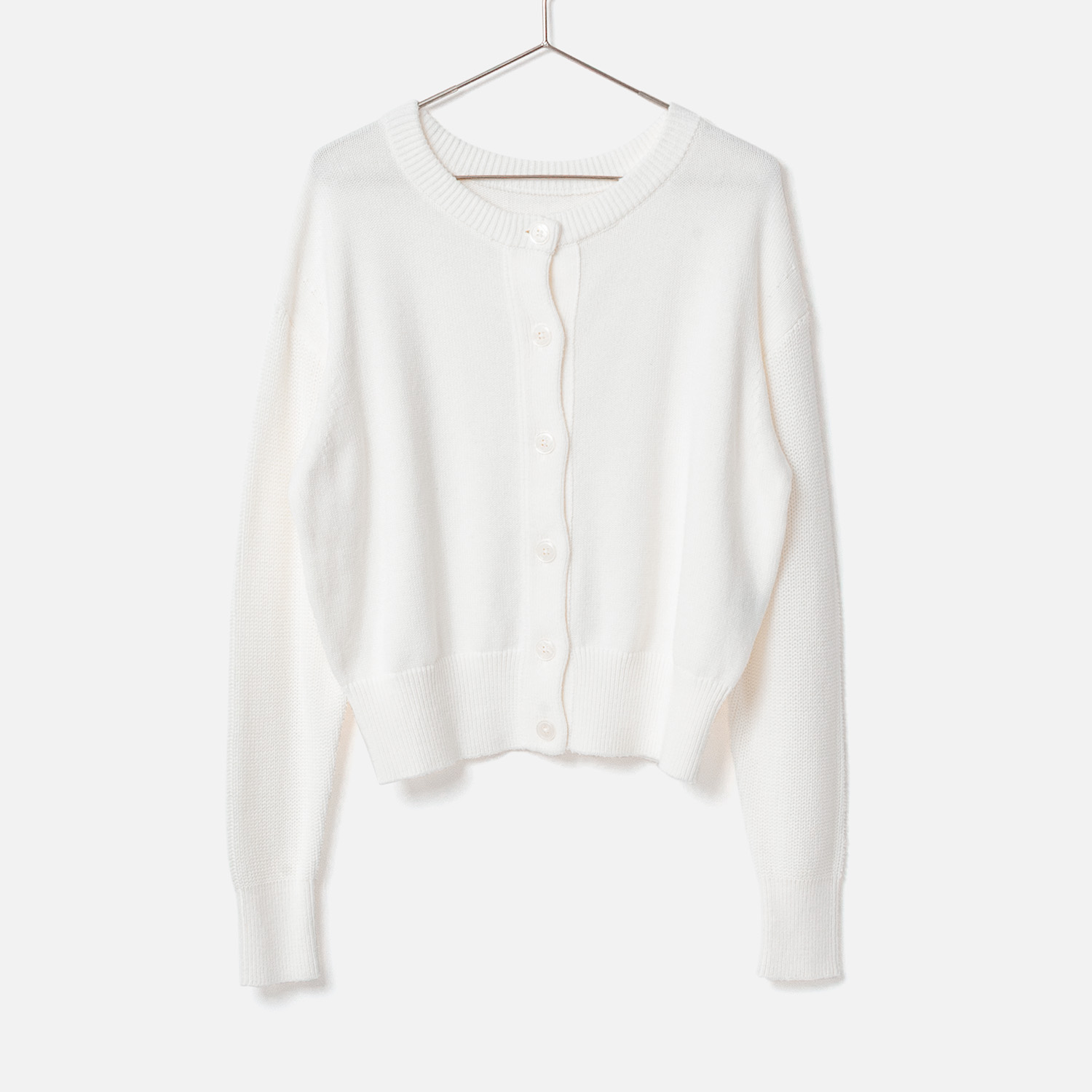 [Harriss] Front button knit cardigan