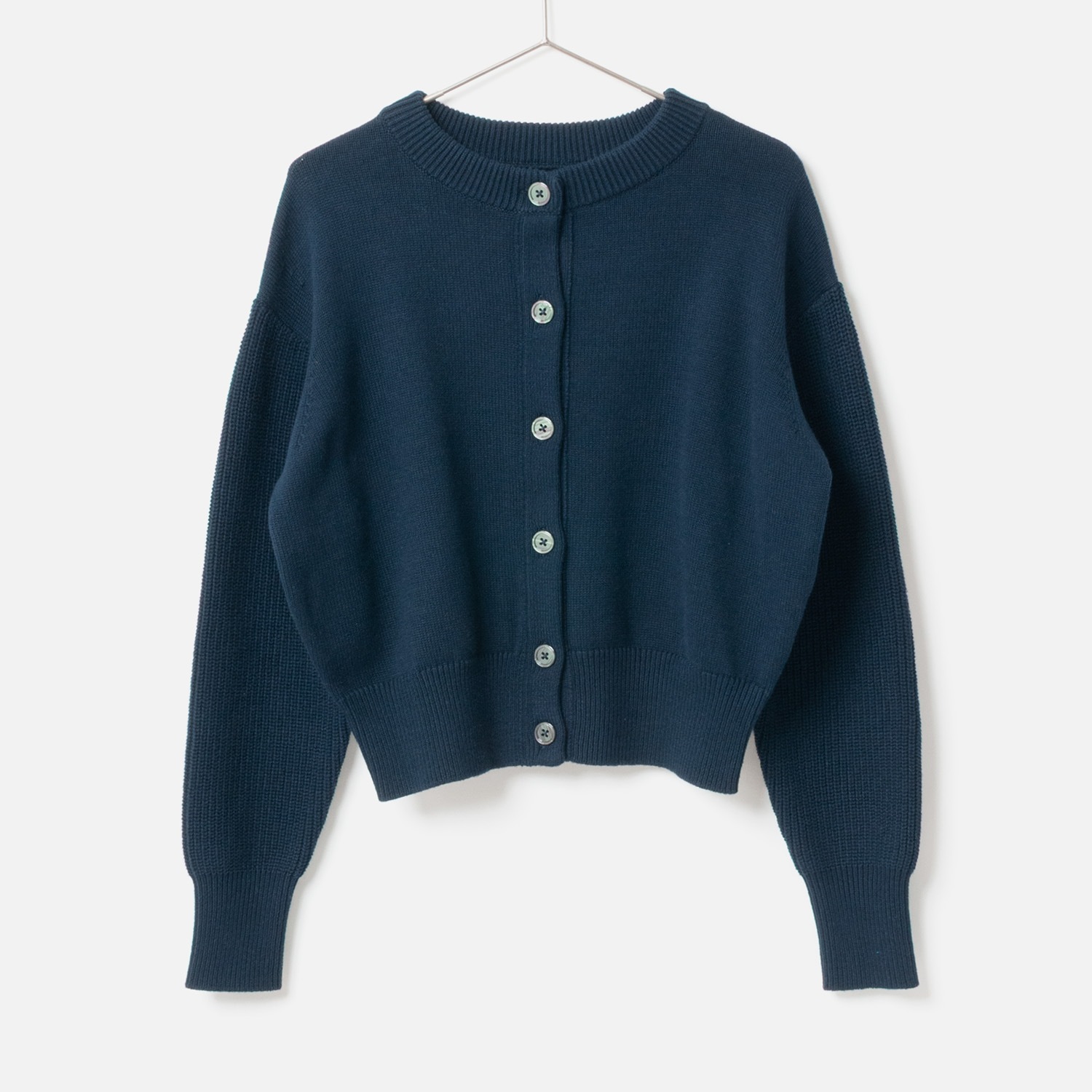 [Harriss] Front button knit cardigan