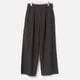 [RaPPELER] One-Tuck Wide-Leg Pants_Black(80)