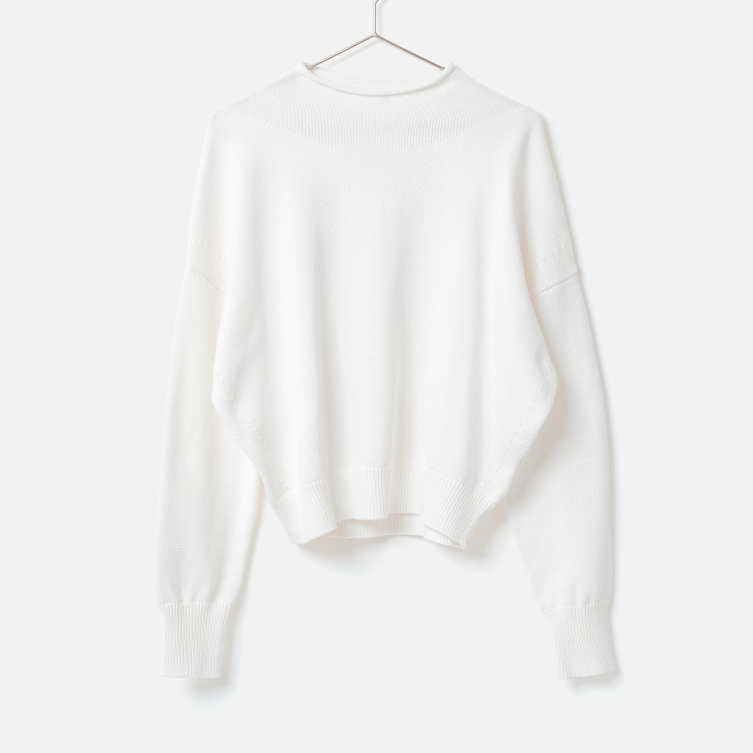 [Harriss] Roll Collar Knit Pullover