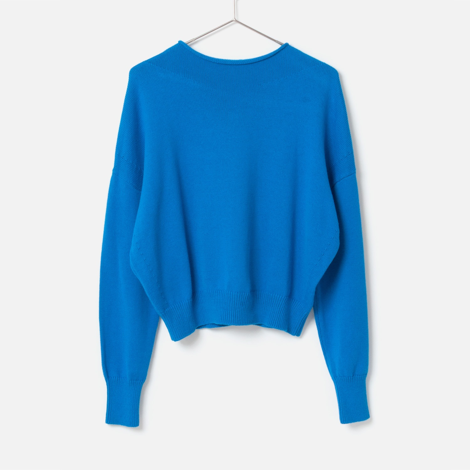 [Harriss] Roll Collar Knit Pullover