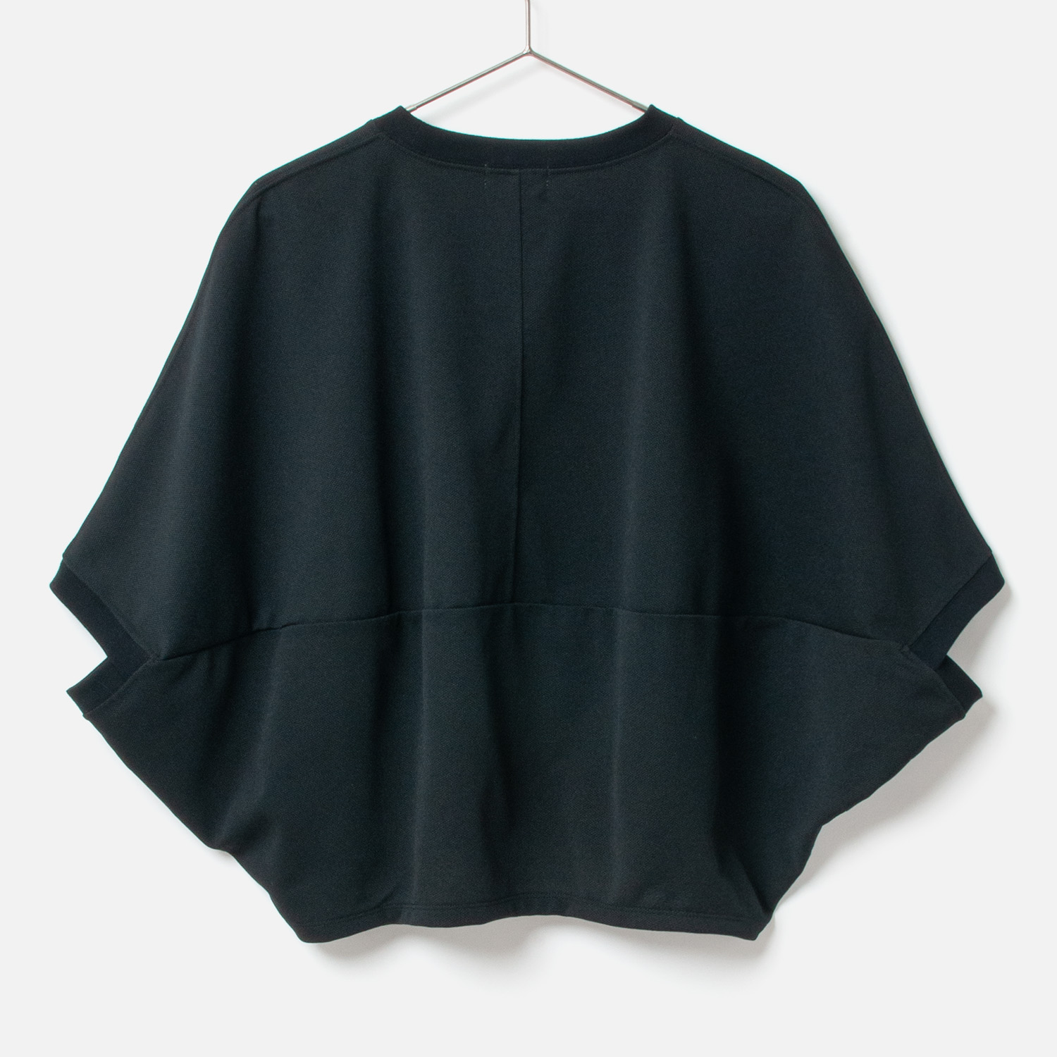 [RaPPELER] Cocoon-style T-shirt_Black(80)