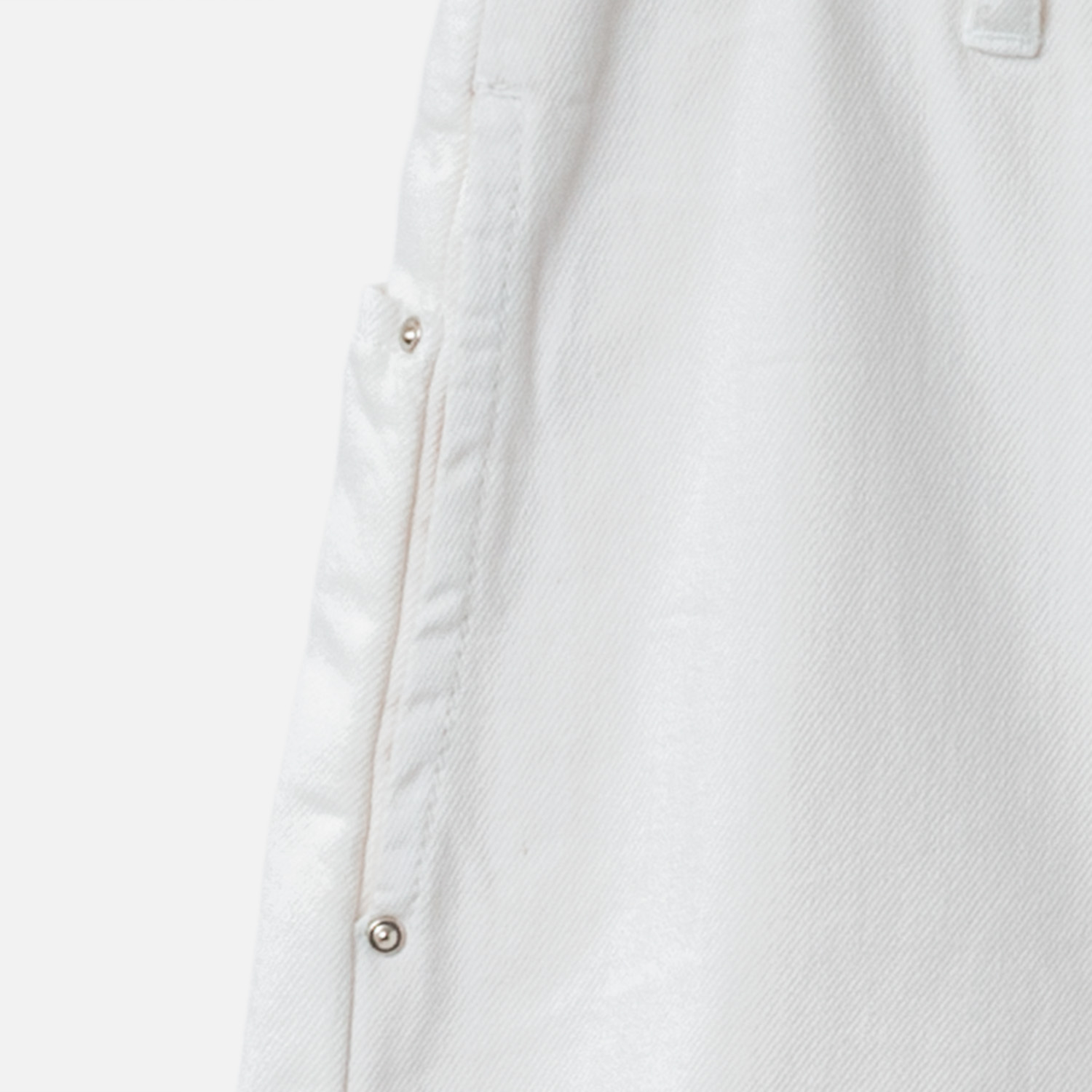 [RaPPELER] 8oz denim pants_White(01)