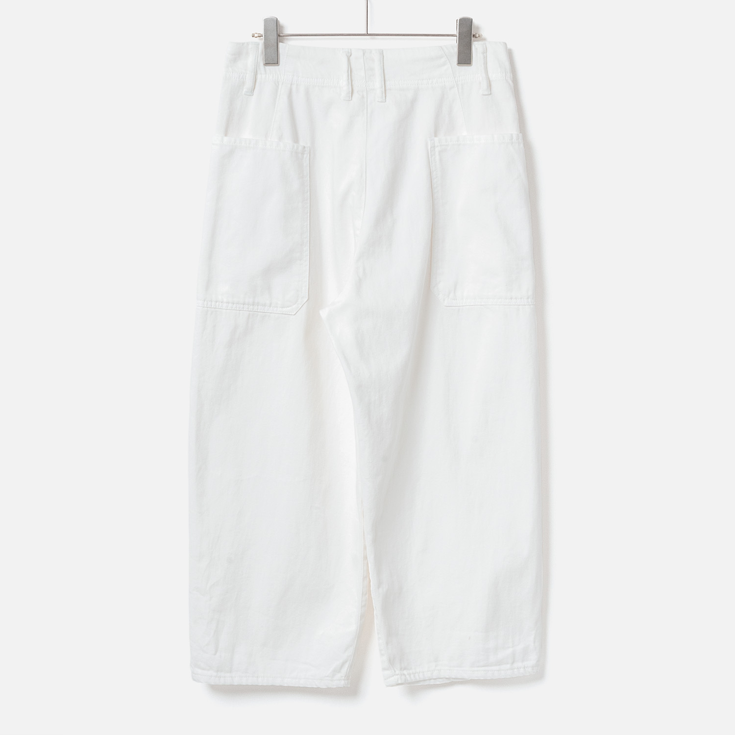 [RaPPELER] 8oz denim pants_White(01)