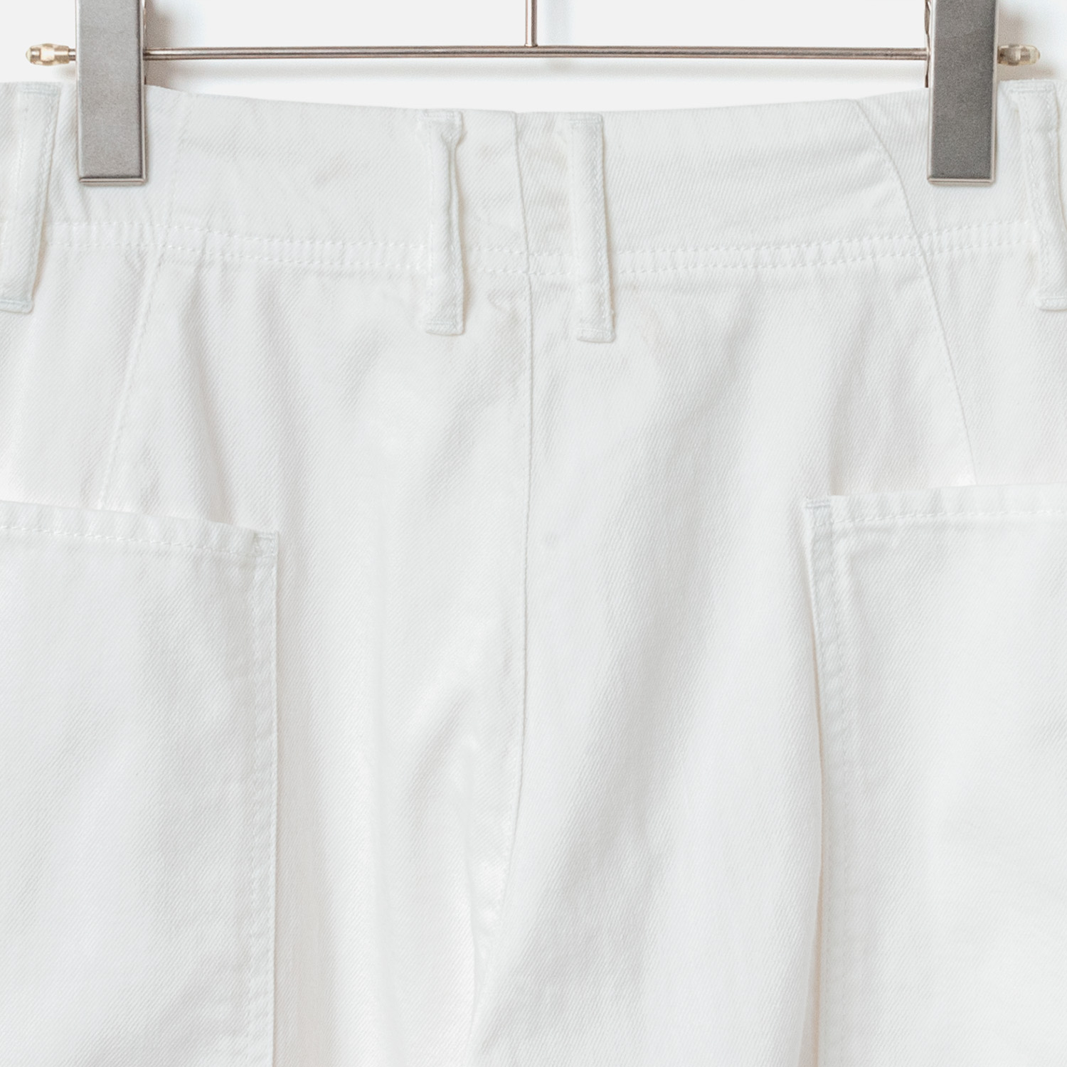 [RaPPELER] 8oz denim pants_White(01)
