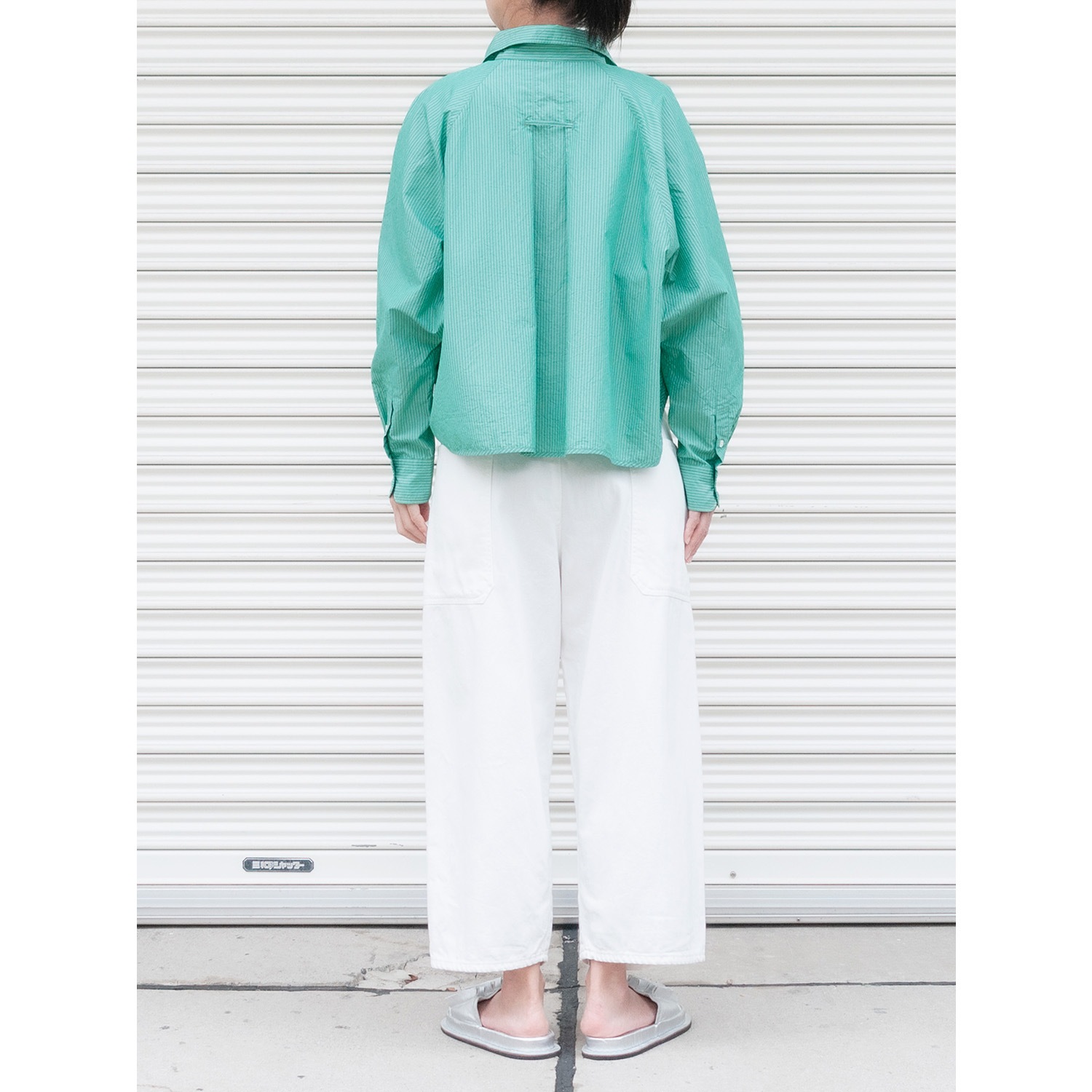 [RaPPELER] 8oz denim pants_White(01)