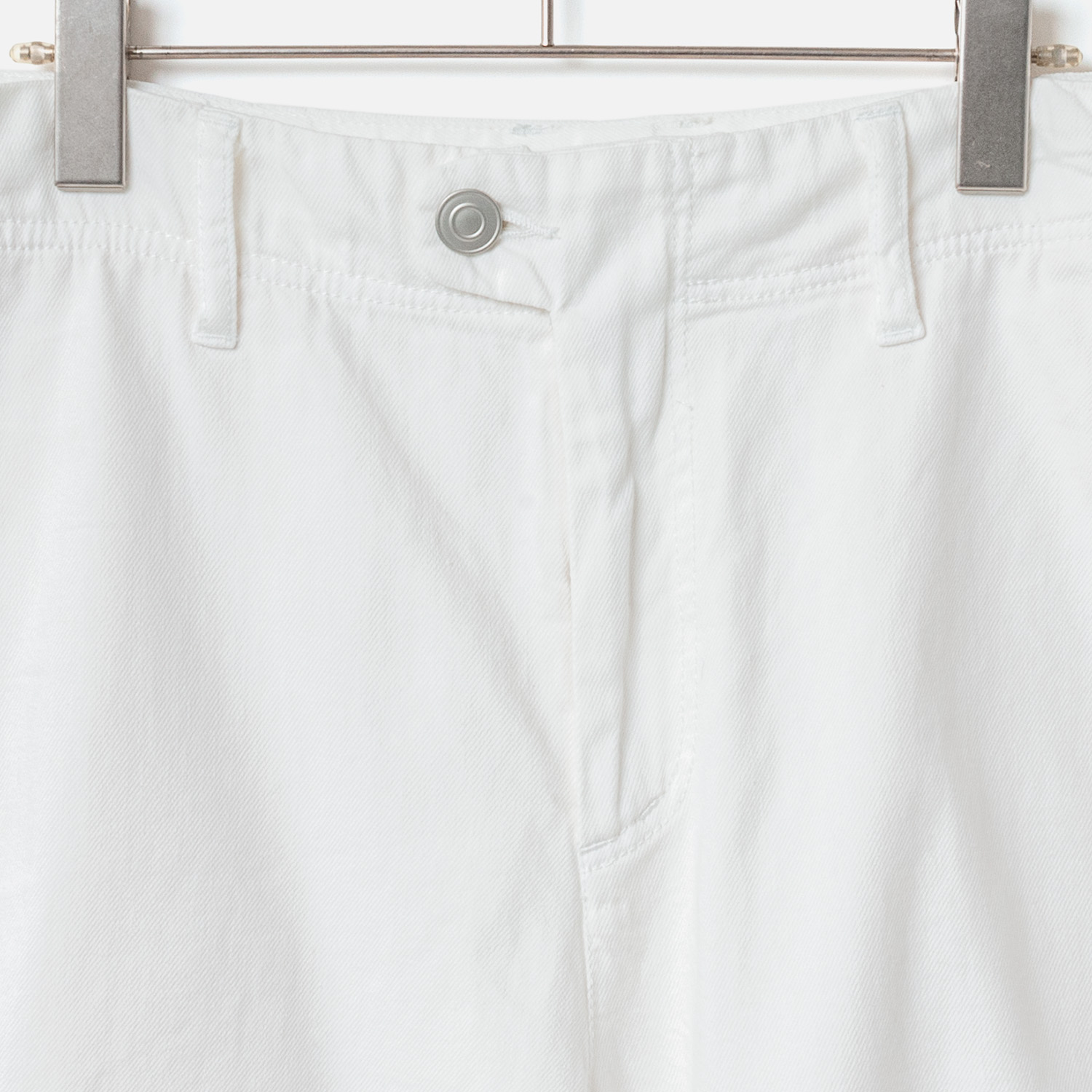 [RaPPELER] 8oz denim pants_White(01)
