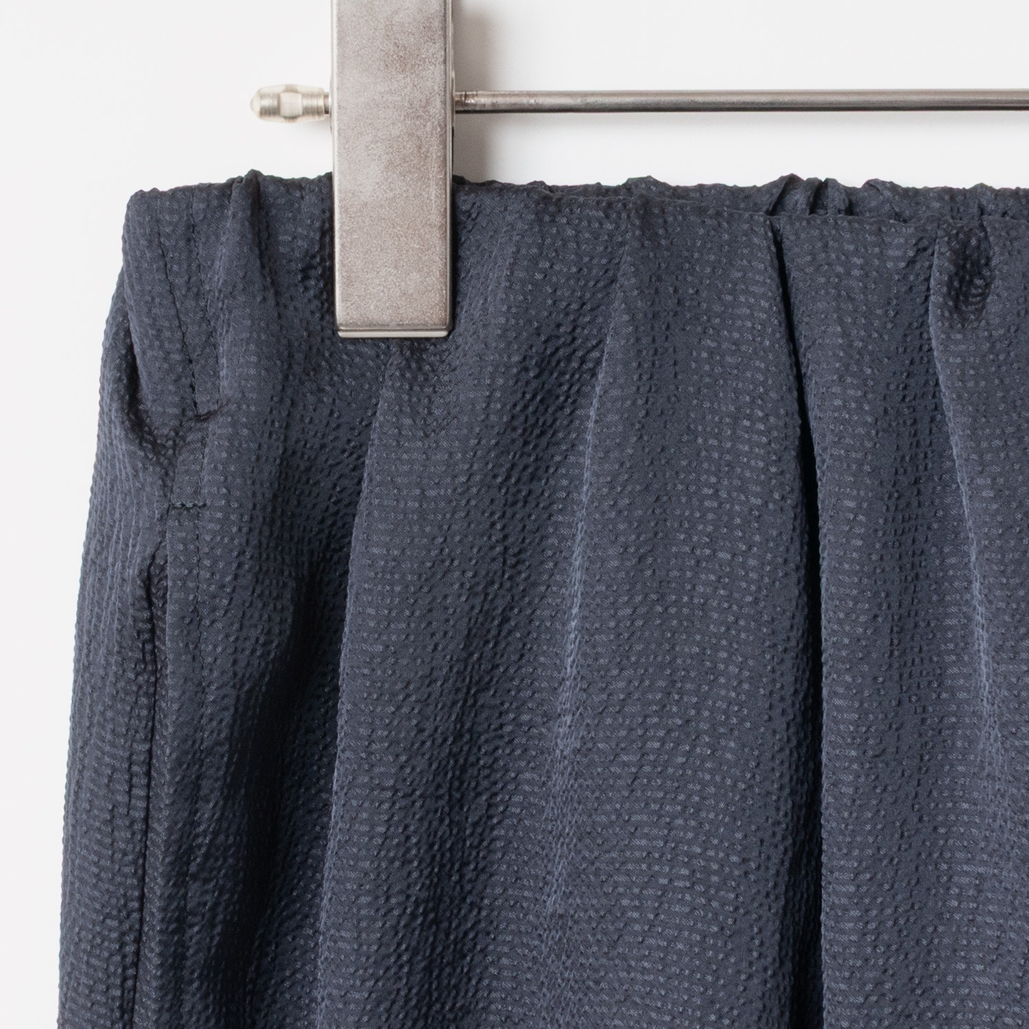 [Harriss] Waist Tuck & Gather Semi-Wide Pants