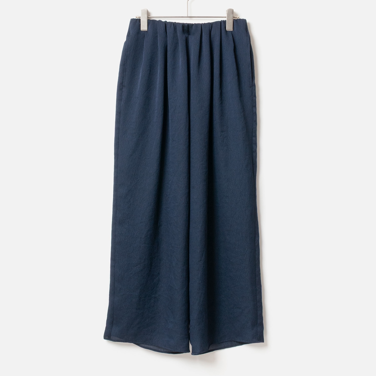 [Harriss] Waist Tuck & Gather Semi-Wide Pants