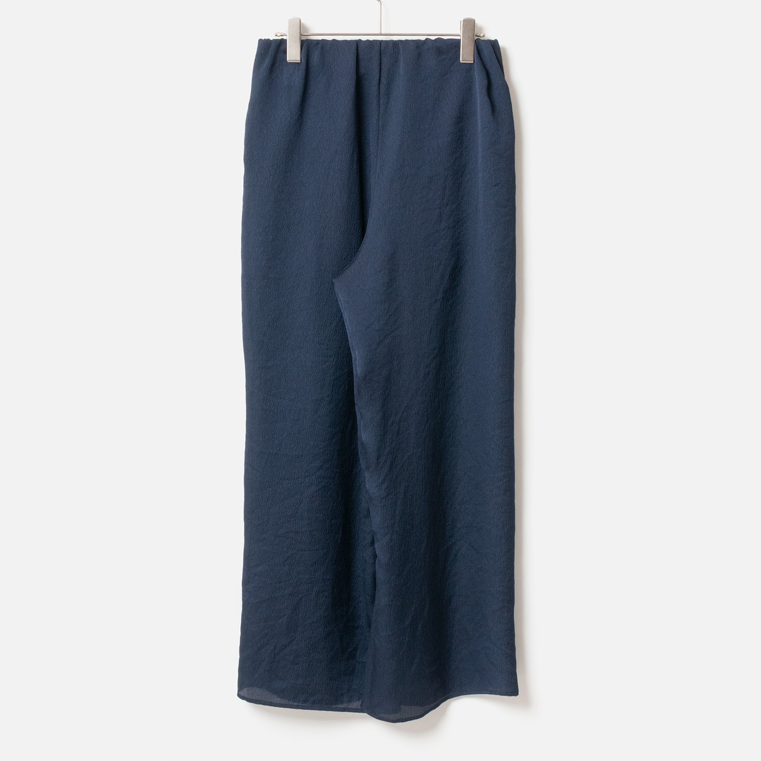 [Harriss] Waist Tuck & Gather Semi-Wide Pants