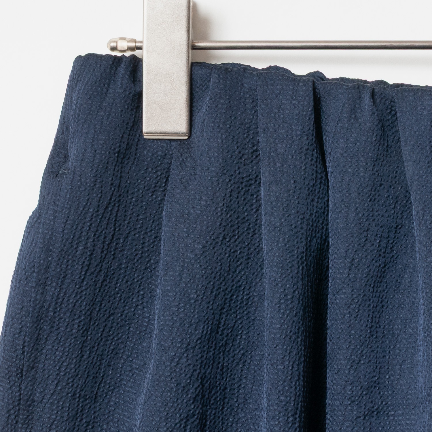 [Harriss] Waist Tuck & Gather Semi-Wide Pants