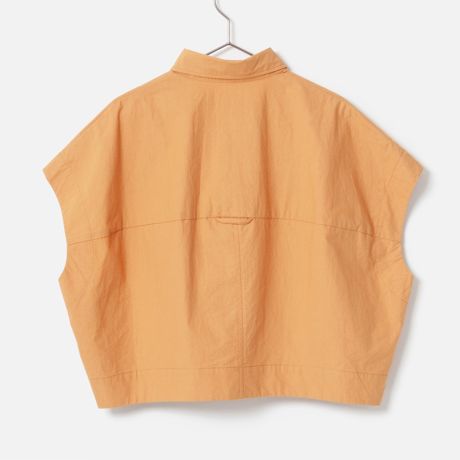 [RaPPELER] Cocoon Silhouette Blouse_Orange(91)