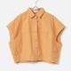 [RaPPELER] Cocoon Silhouette Blouse_Orange(91)