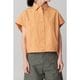 [RaPPELER] Cocoon Silhouette Blouse_Orange(91)