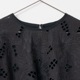 [Harriss] Cutwork Embroidery Lace Pullover