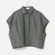[RaPPELER] Cocoon Silhouette Blouse_Charcoal gray(81)