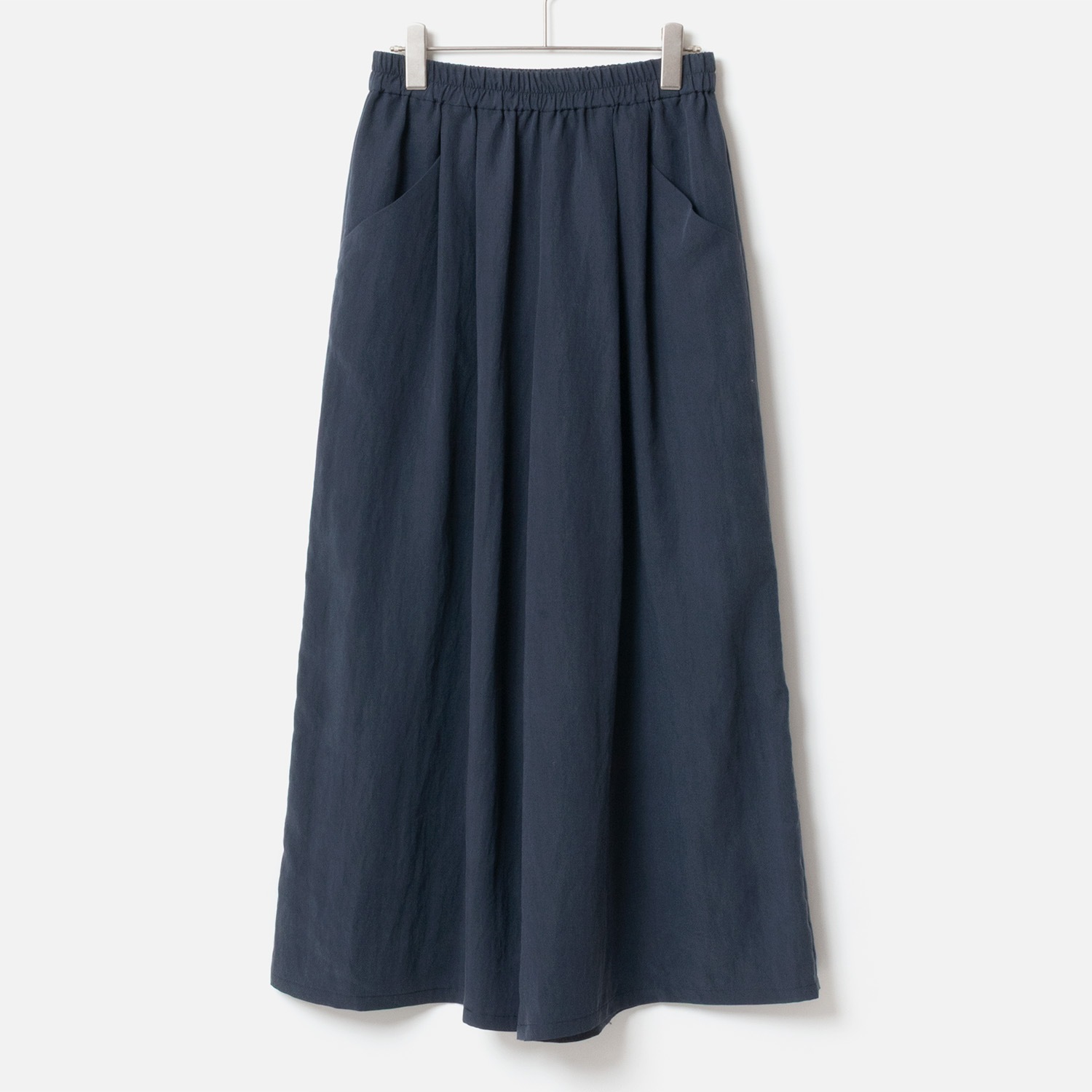 [Harriss] Waist Tuck & Gather Semi-Wide Pants