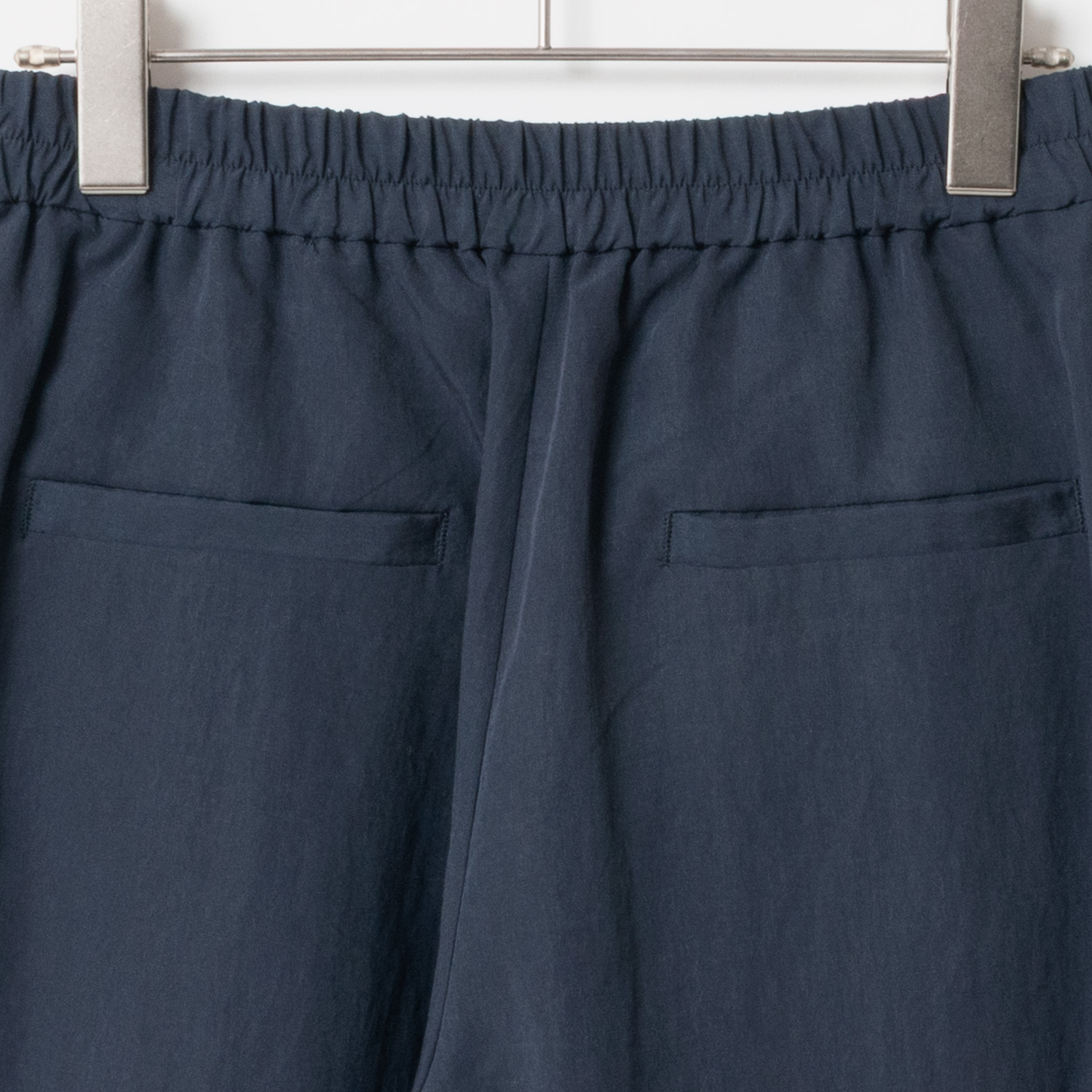 [Harriss] Waist Tuck & Gather Semi-Wide Pants