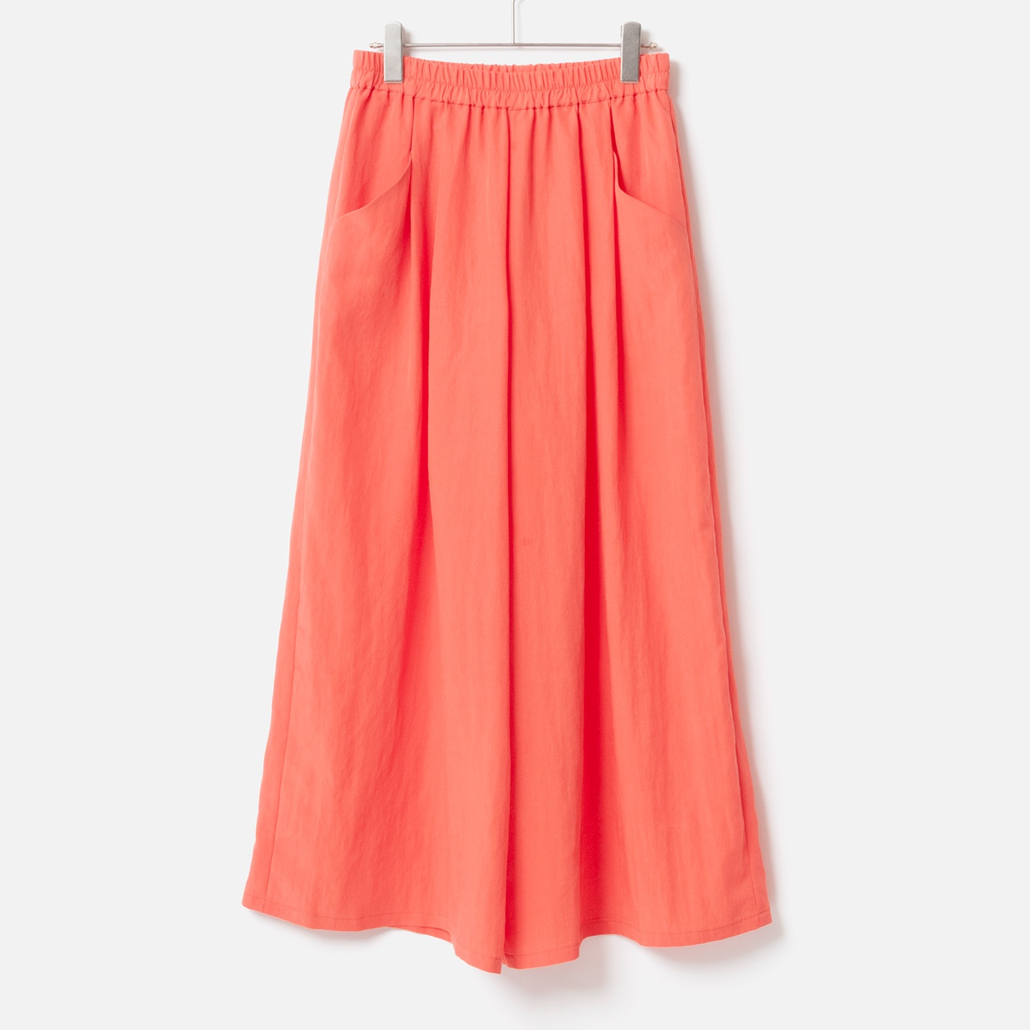 [Harriss] Waist Tuck & Gather Semi-Wide Pants