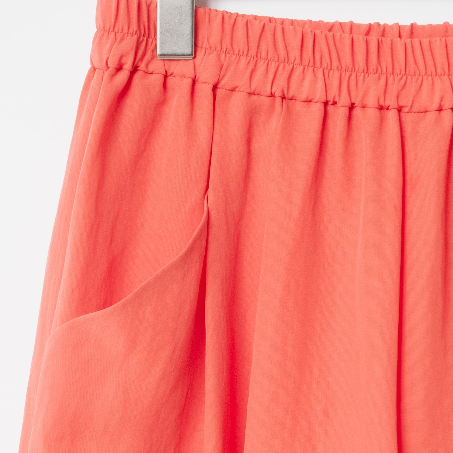 [Harriss] Waist Tuck & Gather Semi-Wide Pants