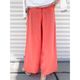 [Harriss] Waist Tuck & Gather Semi-Wide Pants