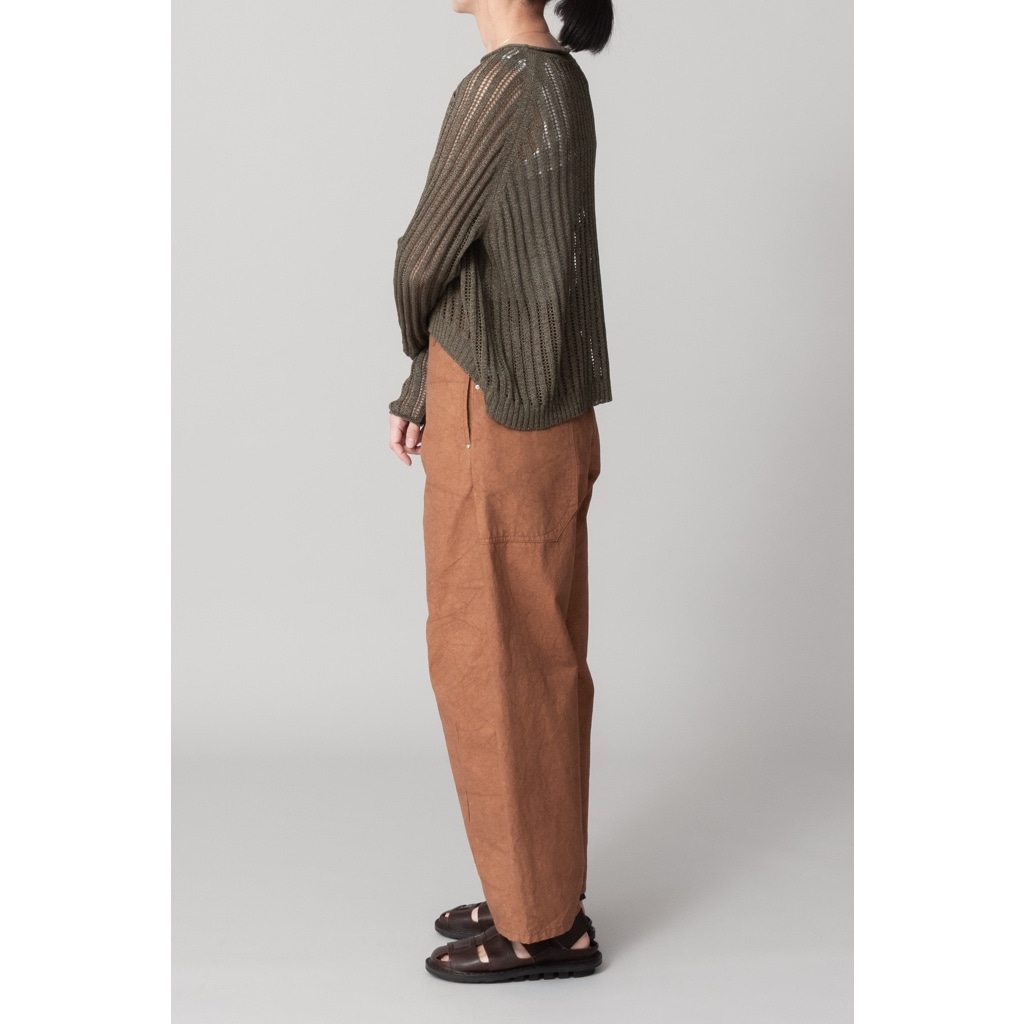 [RaPPELER] High-density twill pants_Camel(60)