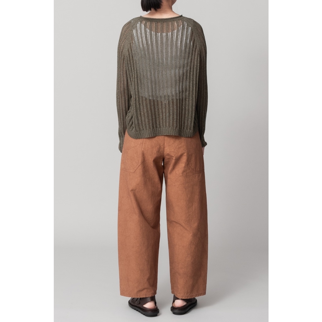[RaPPELER] High-density twill pants_Camel(60)