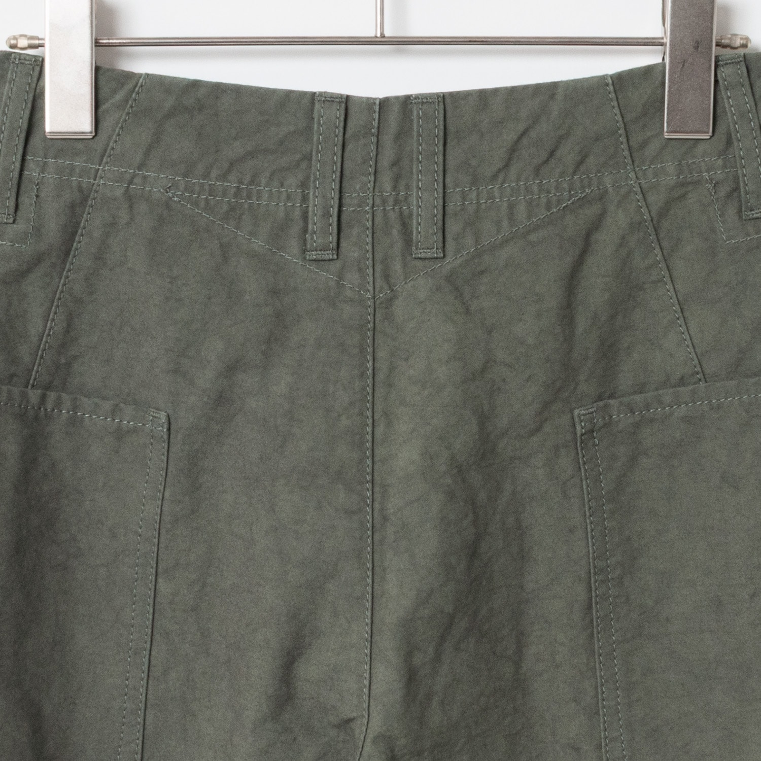 [RaPPELER] High-density twill pants_Green(31)