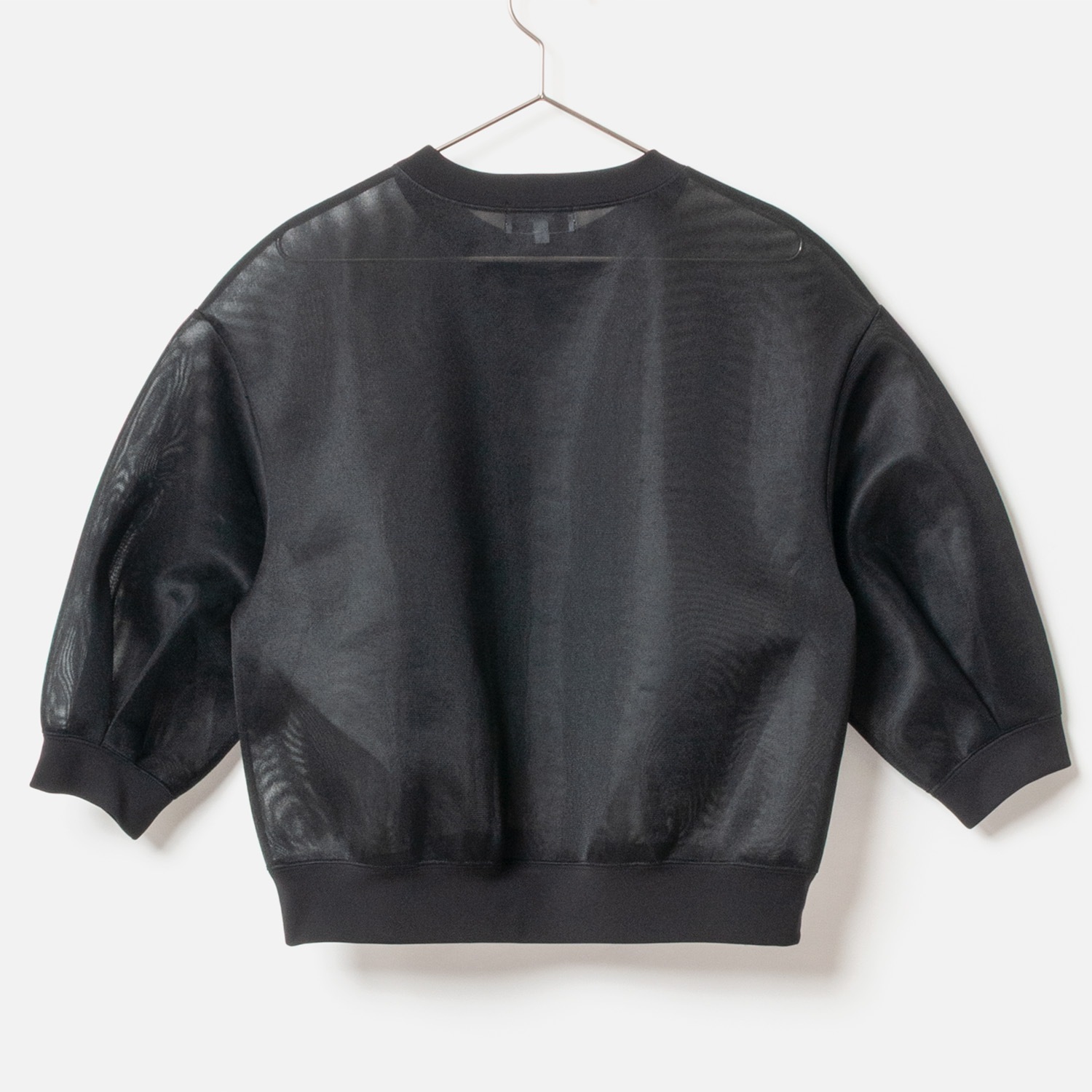 [Harriss] Puff sleeve cropped top