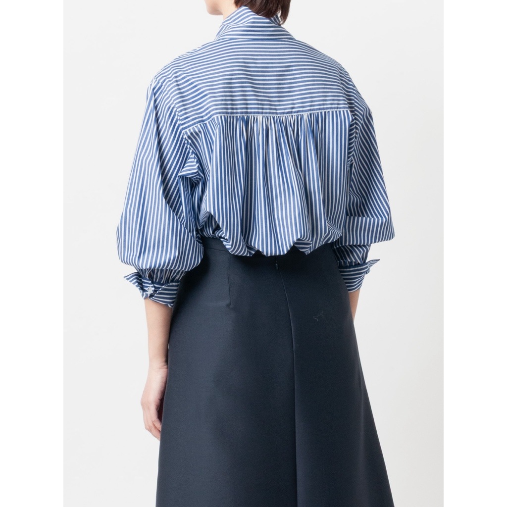 [Harriss] Tunic blouse with tie