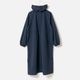 [Harriss] Gather stand collar long coat