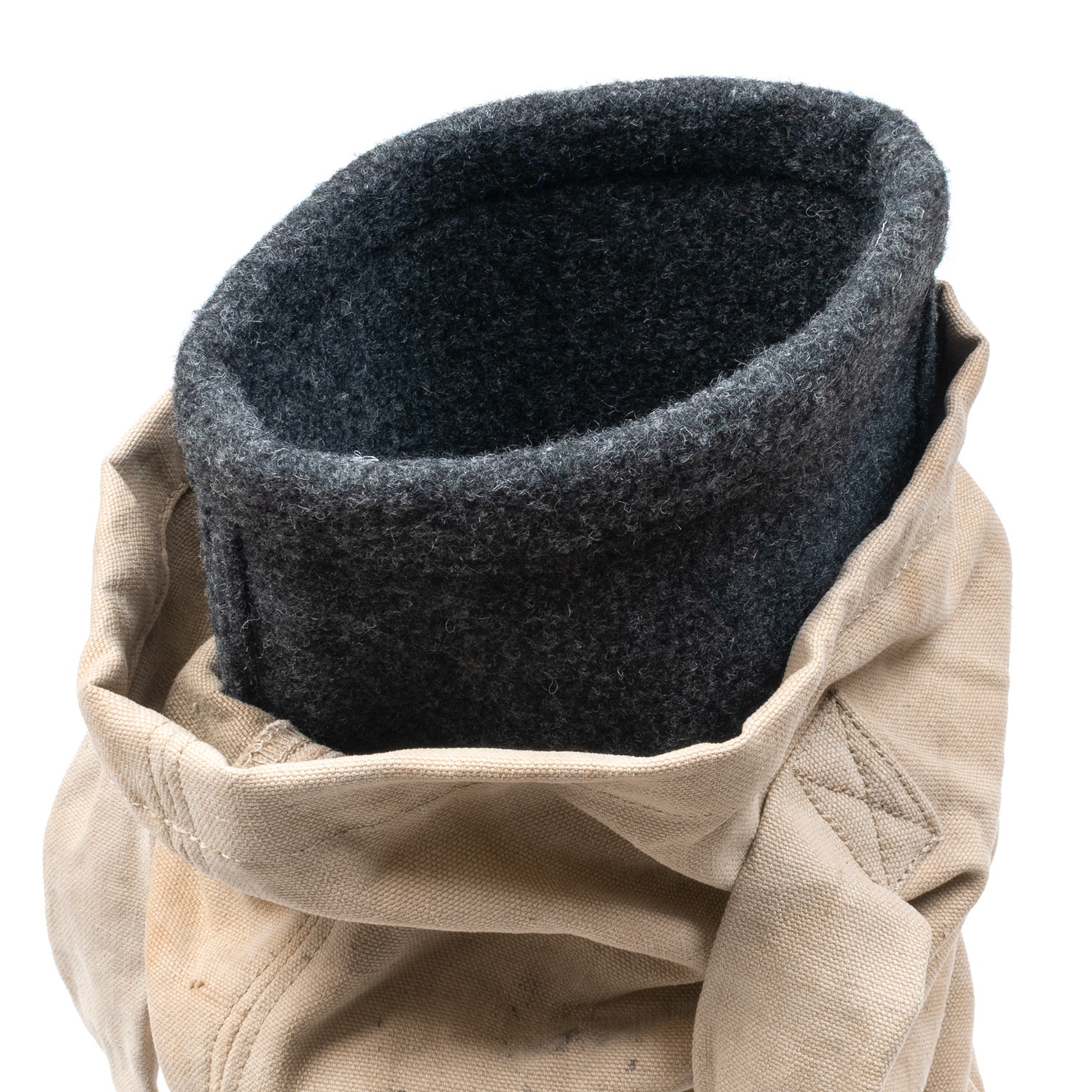 [trippen] Camp f ( black-rub/sand-mpc )