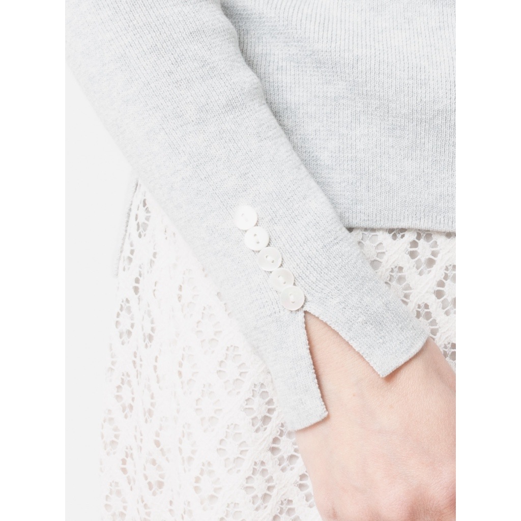 [Harriss] Ribbed Knit Pullover