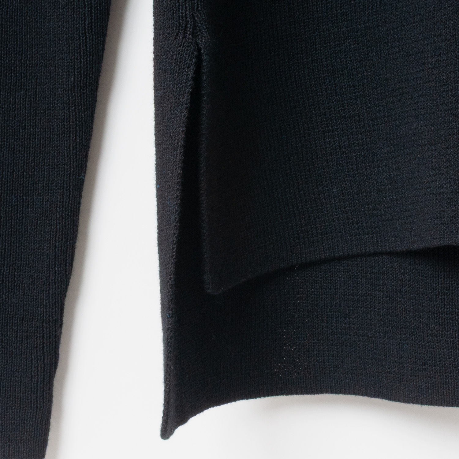 [Harriss] Ribbed Knit Pullover