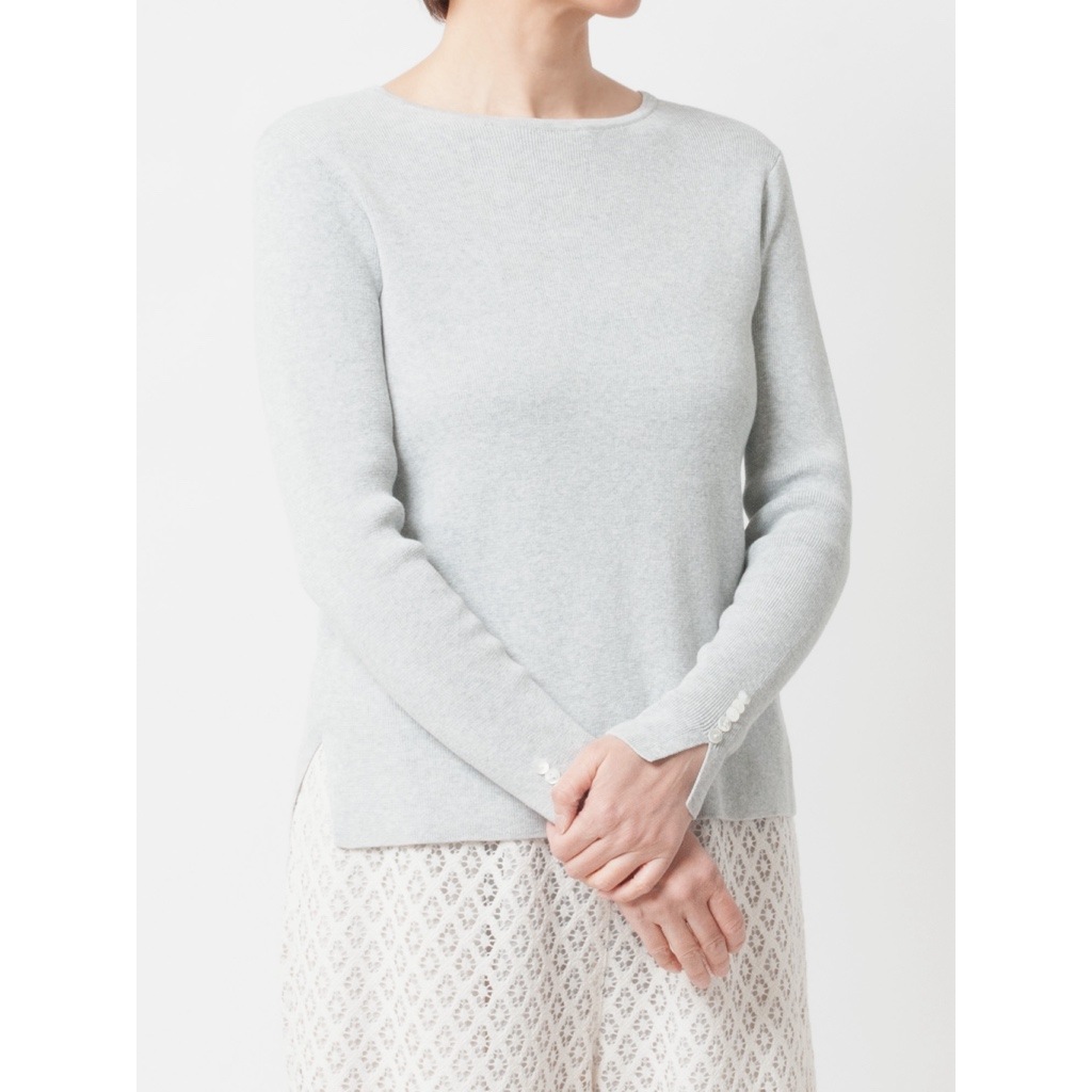 [Harriss] Ribbed Knit Pullover