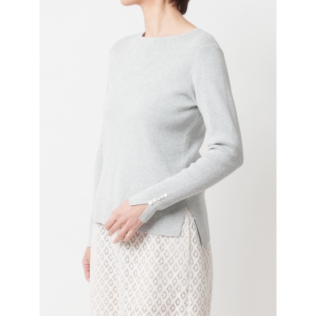 [Harriss] Ribbed Knit Pullover
