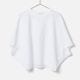 [RaPPELER] Cocoon-style T-shirt_White(01)