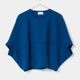 [RaPPELER] Cocoon-style T-shirt_Blue(51)