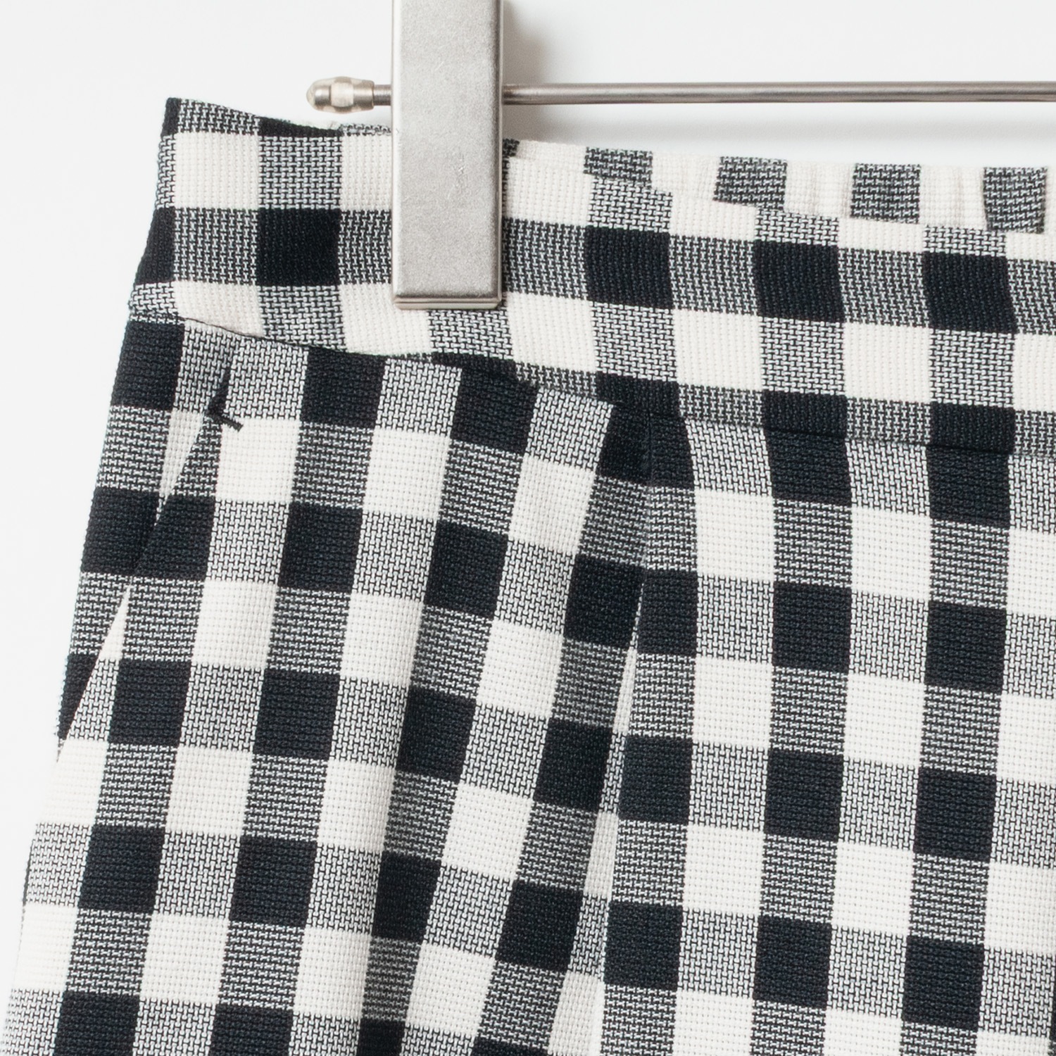 [Harriss] Tucked semi-wide pants