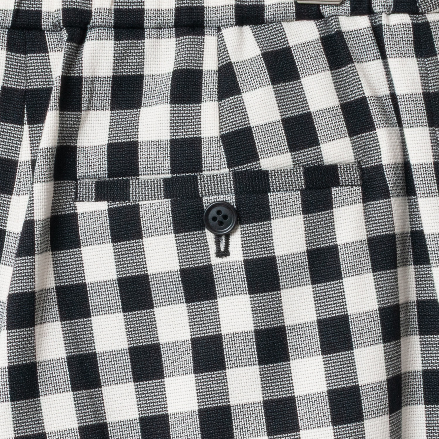 [Harriss] Tucked semi-wide pants