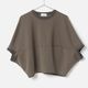 [RaPPELER] Cocoon-style T-shirt_Camel(60)