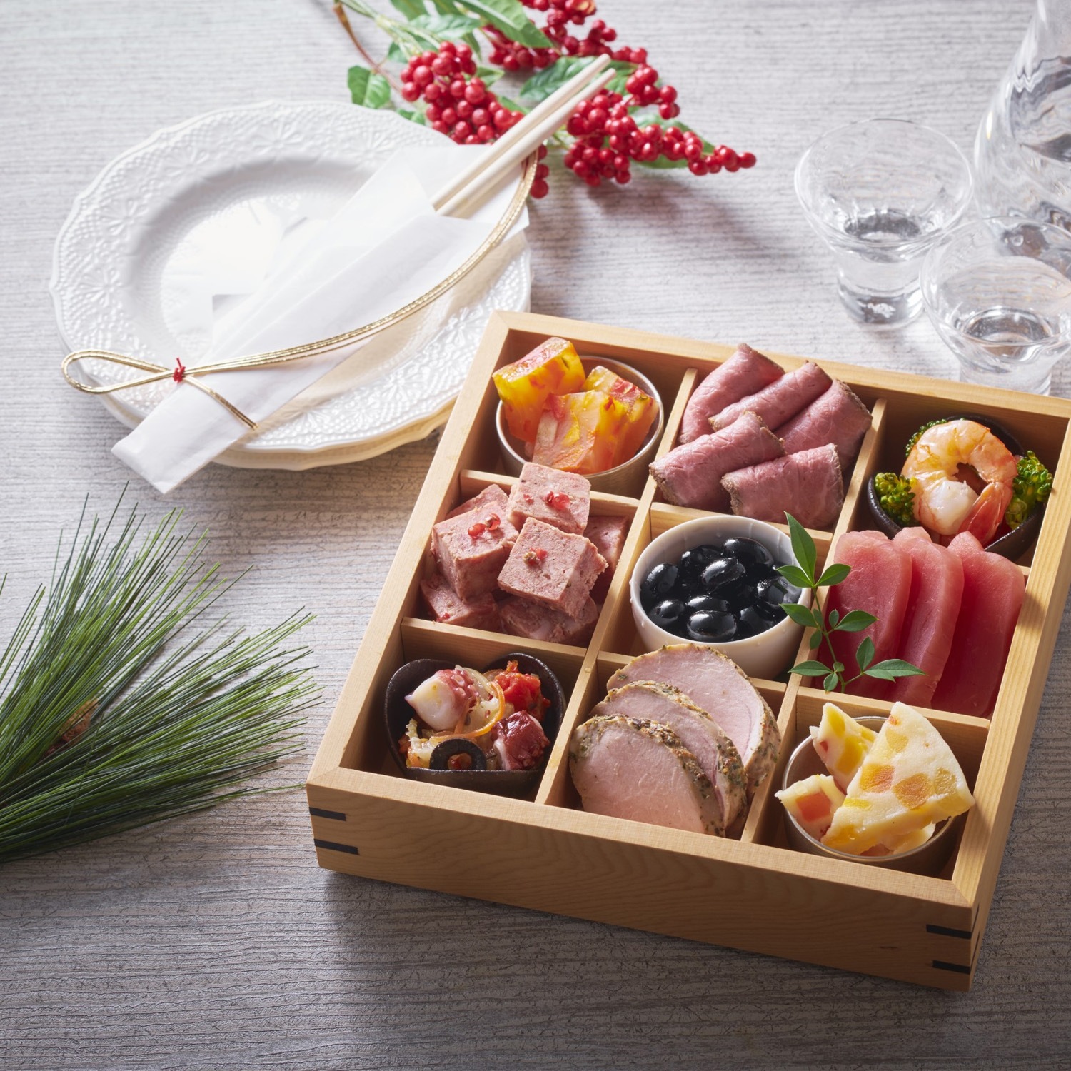 こころわけ洋風おせちセット KYO-100 <2025年お歳暮>