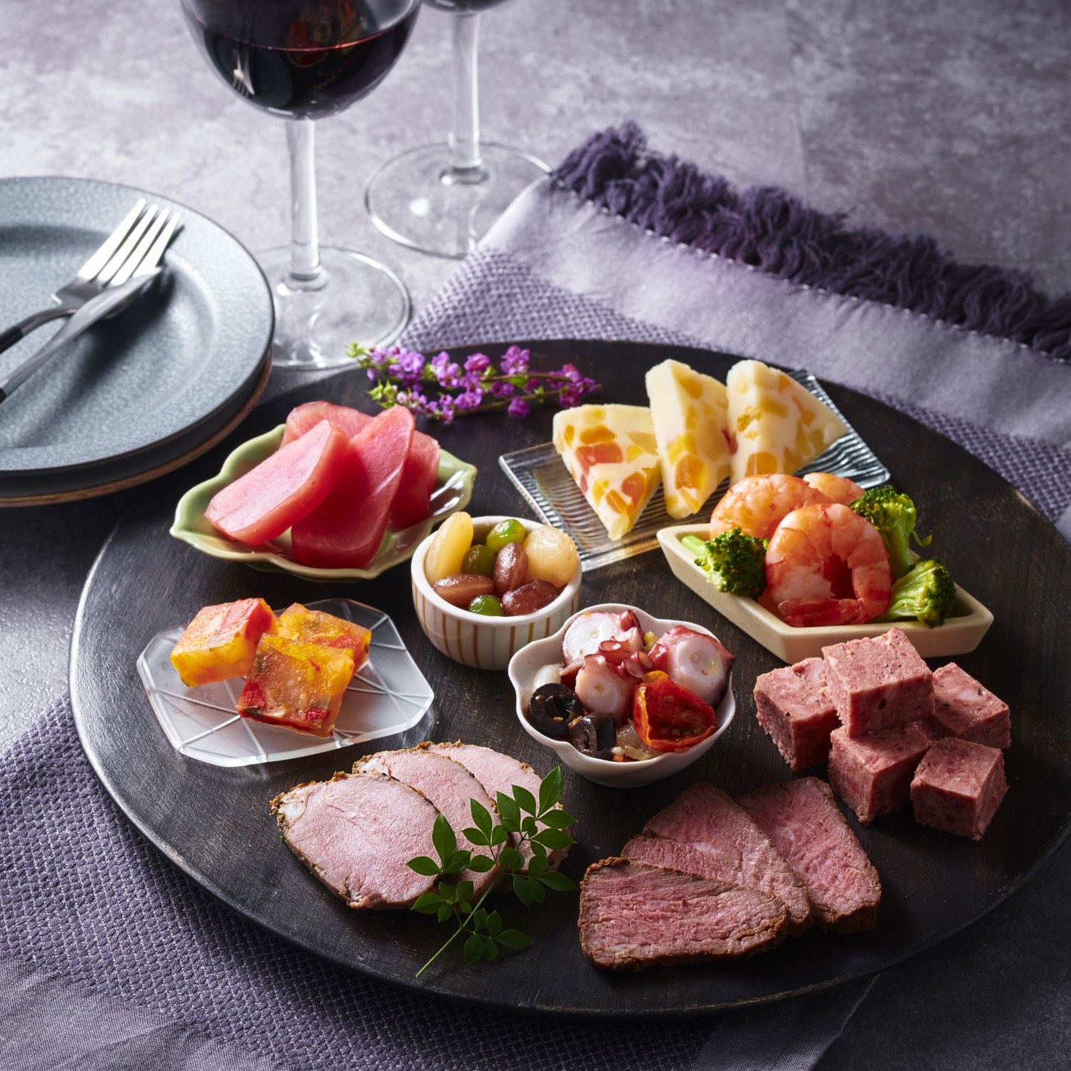 こころわけ洋風おせちセット KYO-100 <2025年お歳暮>