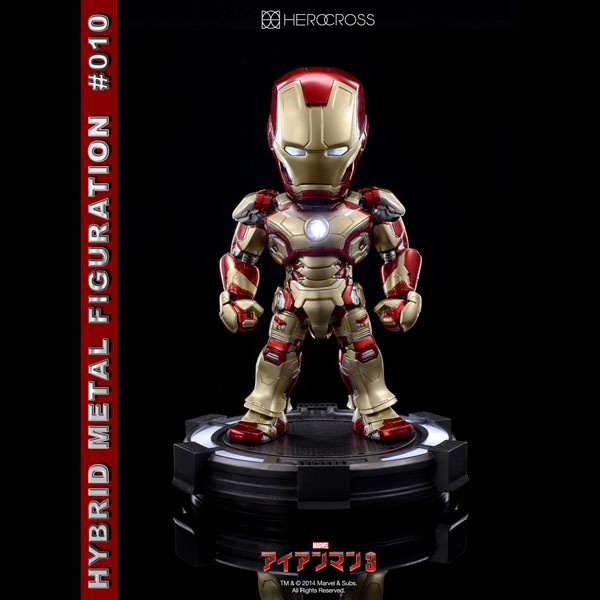 ハイブリッドメタルフィギュレーション アイアンマン3 アイアンマン　マーク42 映画グッズ販売専門店ハリコレ。映画グッズが豊富な品揃え。 アイアン