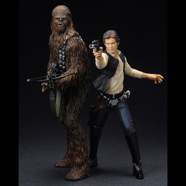 ARTFX+ STAR WARS ハン・ソロ & チューバッカ スター・ウォーズ ARTFX+ ハン・ソロ ＆ チューバッカ 2パック