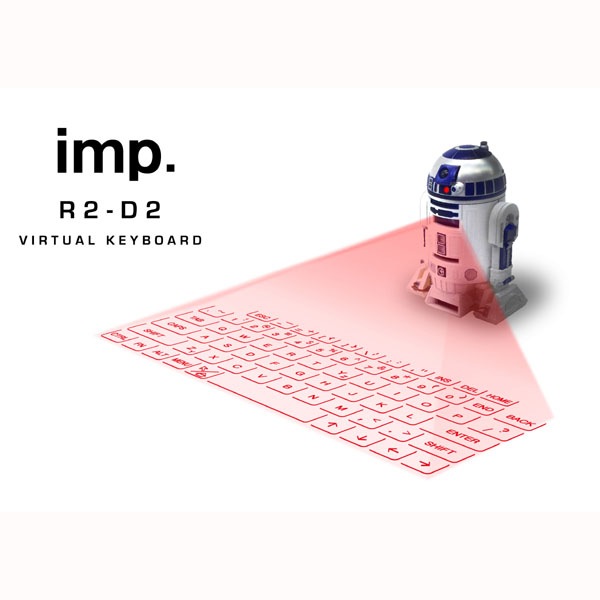 imp.『スター・ウォーズ R2-D2 バーチャルキーボード（IMP-101）』 映画グッズ販売専門店ハリコレ。映画グッズが豊富な品揃え。 スター