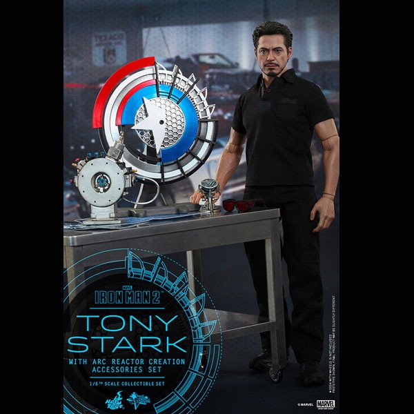 映画グッズ販売専門店ハリコレ 映画グッズが豊富な品揃え アイアンマン2 ムービーマスターピーズ1 6スケールフィギュア トニー スターク アーク リアクター開発版