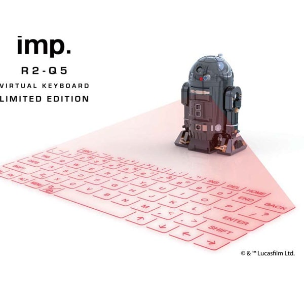 STAR WARS R2-Q5 バーチャルキーボード 映画グッズ販売専門店ハリコレ。映画グッズが豊富な品揃え。 スター