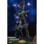 アベンジャーズ./インフィニティ・ウォー　ムービー・マスターピース　1/6スケールフィギュア　グルート＆ロケット 予約