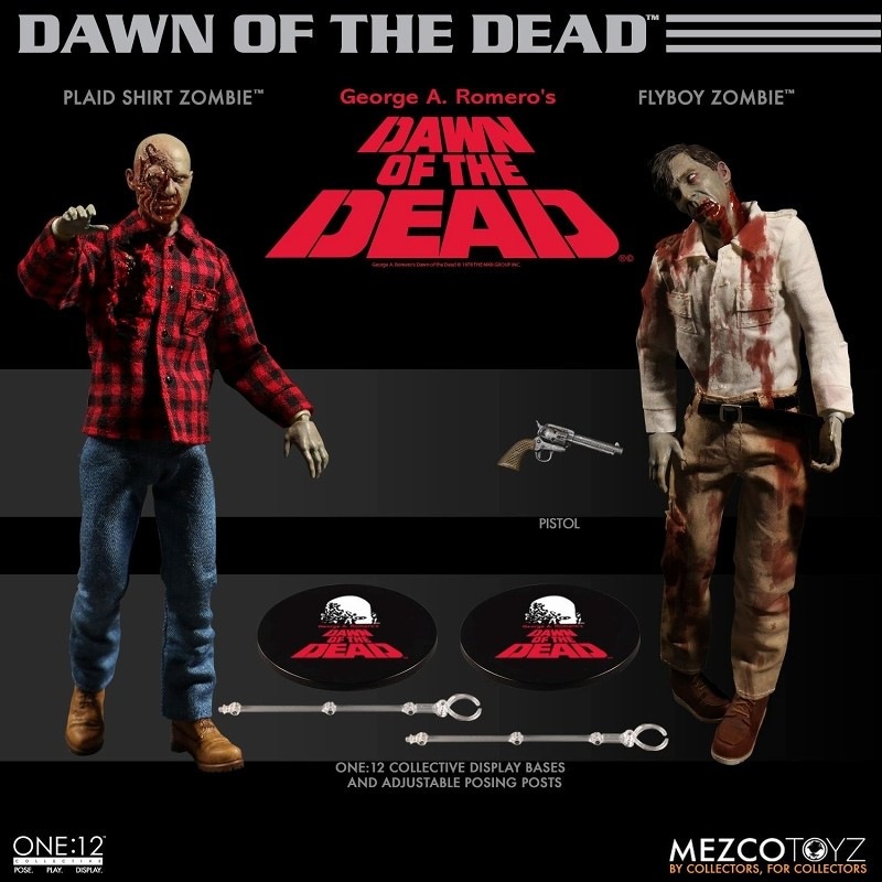 ゾンビ Dawn of the Dead 1/12アクションフィギュアボックスセット